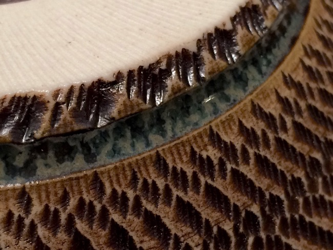 Pottery texture detail